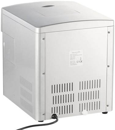 Машина для льоду Rosenstein & Söhne EWS-2100 з диспенсером, автоматичний льодогенератор для кубиків льоду, льодомейкер, форми для льоду