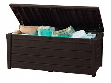 Садова скриня Keter BRIGHTWOOD STORAGE BOX 455 л, коричнева