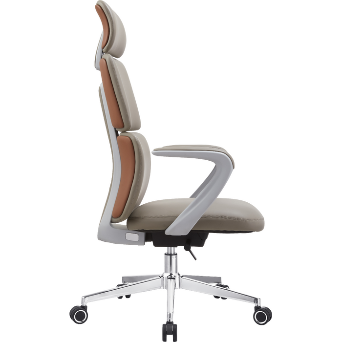 Крісло офісне OfficePro Delicate OC690BE Beige PVC