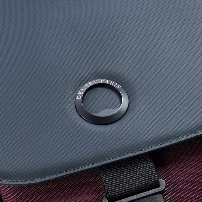 Рюкзак DELSEY PARIS Securflap м'який 21 л, бордовий, 45x31x14 см