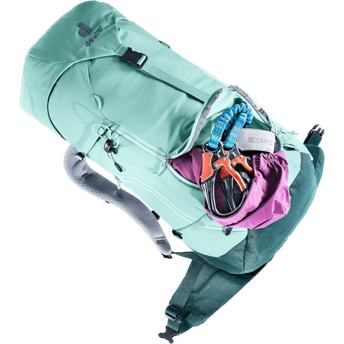 Жіночий туристичний рюкзак Deuter Trail 28 SL 28 л для хайкінгу та альпінізму, колір Glacier-Deepsea