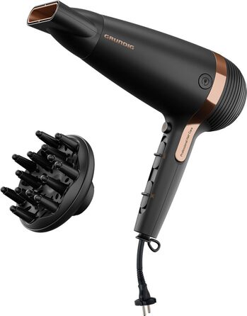 Фен для волосся Grundig HD 7081 NaturaShine Ionic, 2100 Вт, з іонізацією