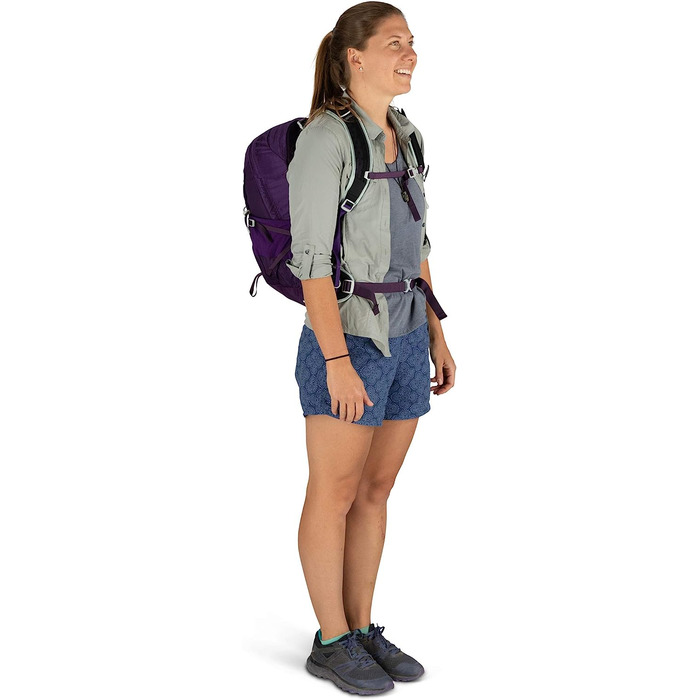 Жіночий туристичний рюкзак Osprey Tempest 20 л, фіолетовий, розмір WM/L