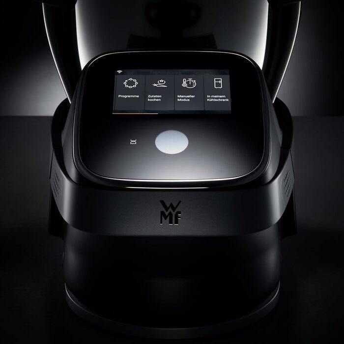 Кухонна машина WMF Avantgarde з функцією готування, 14 програм, WLAN, чаша 3л, сенсорний екран, нержавіюча сталь, матова