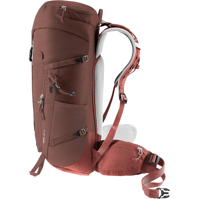 Жіночий туристичний рюкзак Deuter Trail 28 SL, 28 л, фіолетовий (Raisin-caspia), для альпінізму та походів, модель 2024
