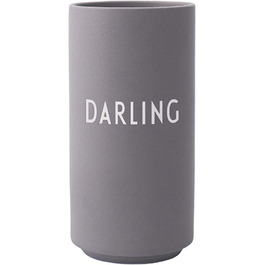 Скандинавська ваза Design Letters Darling для квітів, лілова, декор для вітальні та офісу, подарунок для жінок і чоловіків
