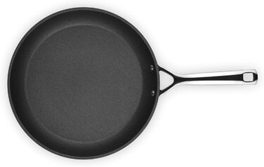 Сковорода Le Creuset алюмінієва з антипригарним покриттям, 30 см, для всіх типів плит, індукція, антрацит/срібло
