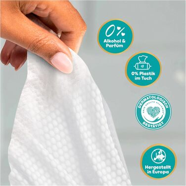 Дитячі вологі серветки Pampers Aqua Soft Touch, 60 шт, 15 упаковок