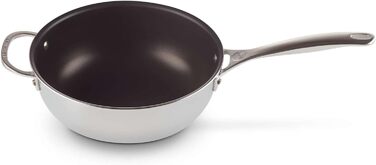 LE CREUSET Набір сковорідок з антипригарним покриттям 24 см (3 шт.) з нержавіючої сталі 3-ply PLUS