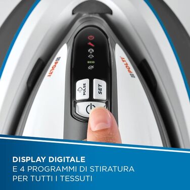 Парова праска-станція Polti Vaporella Instant VI50.40 з технологією Instant Steam, 8 Бар, 4 програми, ECO, паровий удар