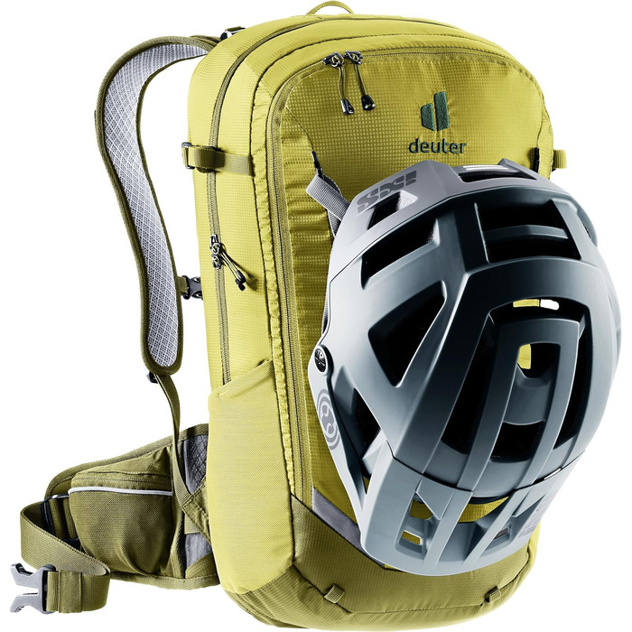 Велосипедний рюкзак Deuter Flyt 20 з протектором, зелений, 20 л