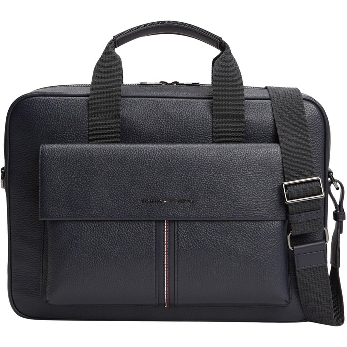 Сумка для ноутбука Tommy Hilfiger TH Central Computer Bag AM0AM14166, синя (Space Blue)