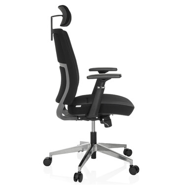 Офісне крісло / поворотне крісло CAPTIVO PRO тканина чорний hjh OFFICE