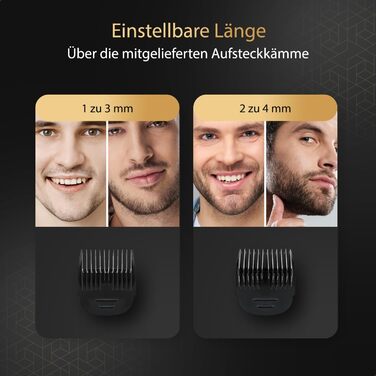 Wellshave Триммер для тіла і бороди чоловічий, електричний шейвер для інтимної зони та тіла, тример для стрижки волосся, подарунок на День батька