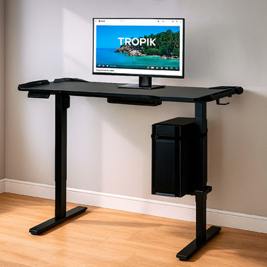 Ігрове крісло Cyberlux GM-6322 з тканини, чорне (арт. GM-6322 FB (знижка))