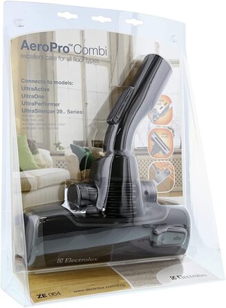 Насадка для пилососа Electrolux ZE064 AeroPro для килимів і твердих підлог, тиха, потужна, 36 мм, чорна