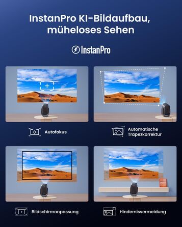 Dangbei N2 mini Smart проєктор: 1080P Full HD, Wi-Fi, Bluetooth, Dolby Sound, Автофокус, для домашнього кінотеатру