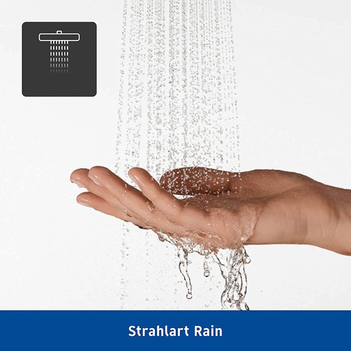 Duravit водозберігаюча кругла ручна душова лійка з режимом Rain, MinusFlow, хром, легке очищення