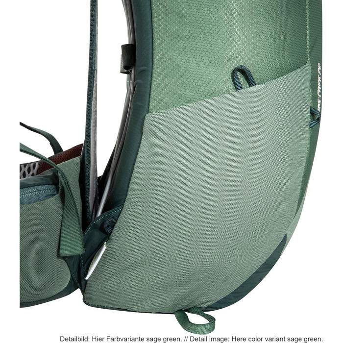 Рюкзак для туризму Tatonka Hike Pack 22, 22 л, з вентильованою спинкою та дощовиком, темно-синій