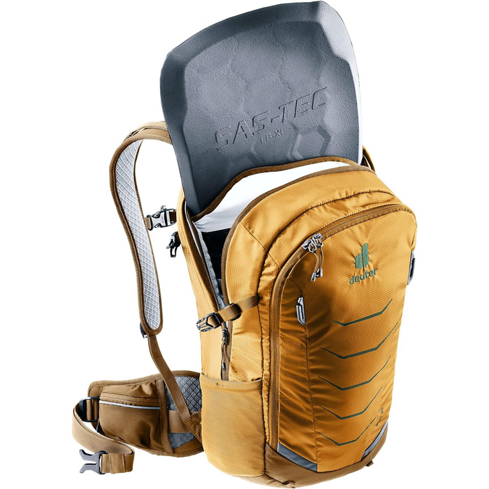 Рюкзак Deuter Flyt 20 для велосипедистів з захистом, кориця-мигдаль, 20 л