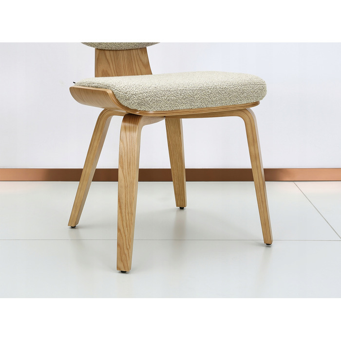 Стілець Mebel-Partner, тканина, бежевий, 1 шт.