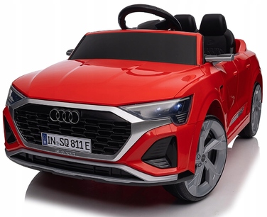 Дитячий електромобіль Audi SQ8 4x4: EVA-гума, шкіряне сидіння, акумулятор 12V 7Ah, пульт 2.4G та LED-освітлення