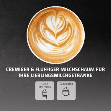 Кавомашина еспресо CASO EspressoGourmet Crema: професійна кавоварка з піною для молока, нержавіюча сталь, 20 бар, ULKA-помпа, для кави в зернах та ESE-падів