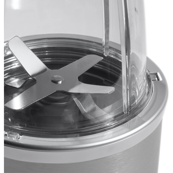 Смузі-мейкер Nutribullet Pro 900 Вт, електричний, 700 мл, компактний, сріблястий, легке очищення
