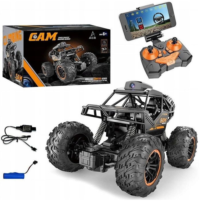 Радіокерована машина Lemon 4x4 з HD WiFi-камерою, масштаб 1:18