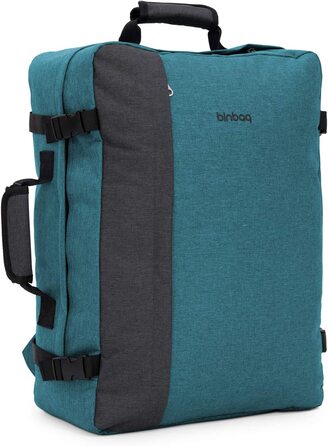 blnbag M3 – Компактний ультралегкий туристичний рюкзак 35 л, унісекс, аквазелений, з м'якими регульованими лямками або як сумка, для подорожей і спорту