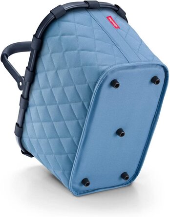 Кошик для покупок Reisenthel Carrybag Rhombus Blue, водовідштовхувальний, міцний, з великою місткістю та внутрішньою кишенею