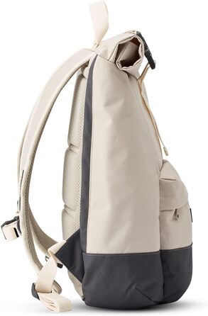 Рюкзак LARKSON Rolltop ALVA для жінок і чоловіків, водостійкий, для ноутбука, університету, бізнесу і подорожей, з переробленого PET, колір пісочний