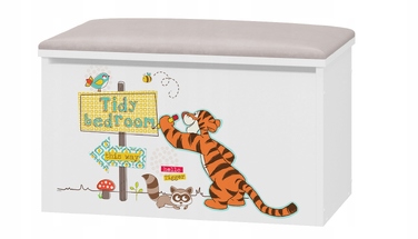 Скриня для іграшок Baby Boo, 70 x 40 см, біла