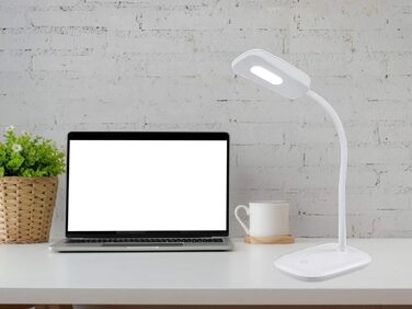 Настільна LED лампа Reality Leuchten Boa R52431101, акрилова, біла, 3.5 Вт, 25x11x36 см