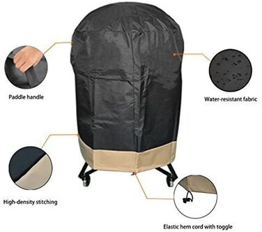 Чохол для гриля Onlyfire для Kamado, підходить до Big Green Egg Large, Kamado Joe Classic, Stand Alone, Large Grill Dome, Pit Boss K22, Louisiana K22