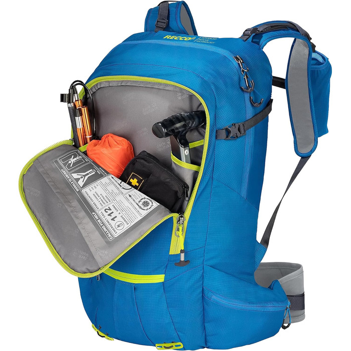 Рюкзак Jack Wolfskin Alpspitze Pack 32L Blue Pacific для сноуборду, туристичний, синій