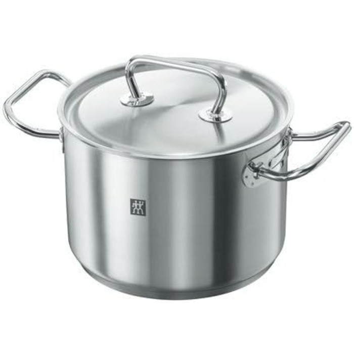 Набір каструль ZWILLING Twin Classic 4 предмети, нержавіюча сталь, сріблястий, для індукційних плит, з кришками