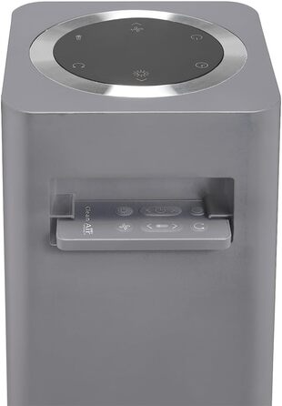 Обігрівач та вентилятор 2-в-1 Clean Air Optima CA-904G Smart: Цифровий термостат, осциляція 80°, для приміщень до 40 м², сірий