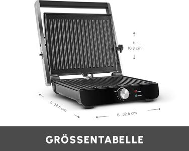 Тостер-контактний гриль Karaca Toastmaster Inox, чорний, 4-х місний, з антипригарним покриттям