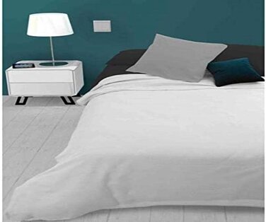 Ковдра-покривало Soleil d'ocre Adele з полікотону, біла, 220x240 см – для дивану чи ліжка