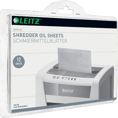 Leitz IQ 10X Premium Protect: Шредер для документів, 6 листів, білий, 18л, для офісу та дому, сертифікований TÜV+GS