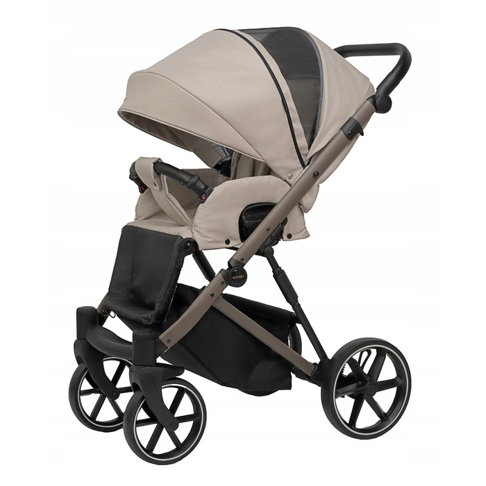 Дитячий візок 2в1 Wozki-pl Vestin, колір: Молочний шоколад / Бежевий