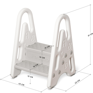 Дитяча сходинка Mealux Lilo (арт. KD-F012 White)
