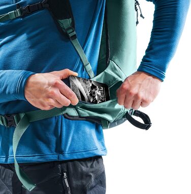 Рюкзак для лижних турів Deuter Updays 20 л, легкий, Atlantic-glacier