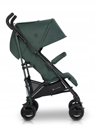 Дитячий прогулянковий візок-парасолька Euro-Cart Ezzo, зелений (вага 7,90 кг, з амортизацією)