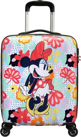 Валіза American Tourister Hypertwist Spinner S, ручна поклажа, мультиколор, Minnie Flower