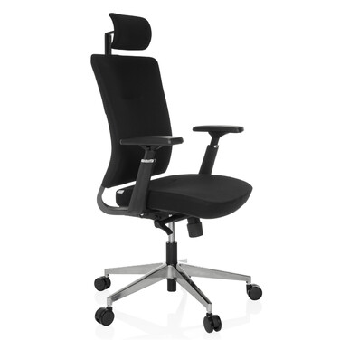 Офісне крісло / поворотне крісло CAPTIVO PRO тканина чорний hjh OFFICE