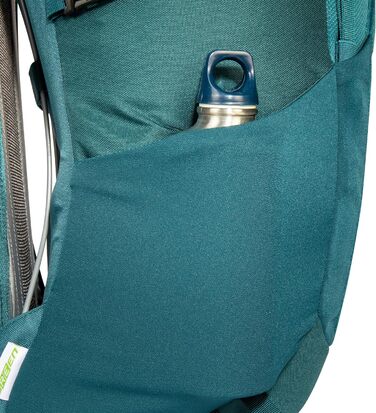 Рюкзак для туризму Tatonka Hike Pack 32 л із вентиляцією спини та дощовиком, легкий і зручний, бірюзово-зелений