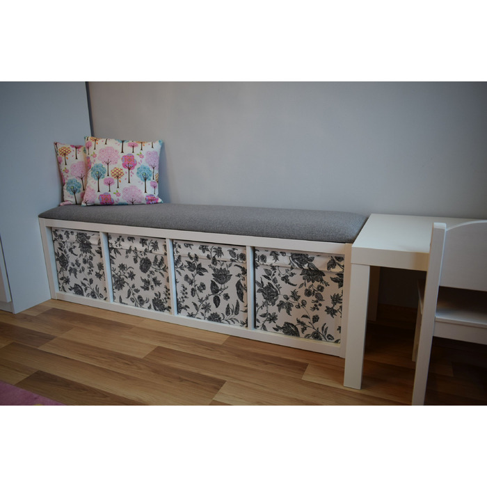 М'яка панель-підкладка для стелажа IKEA Kallax, багатоколірна, 112x42 см