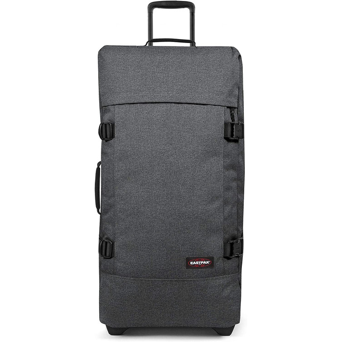Валіза Eastpak TRANVERZ L, 121 л, 79x40x33 см, чорний денім, сіра
